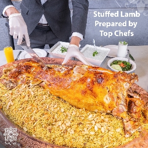 Catering Whole Stuffed Lamb in Amman, Jordan…