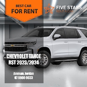 Chevrolet Tahoe 2024/2023 Rental Offers…