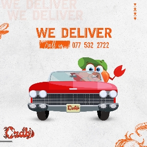 Crab And More delivery phone number 0775322722…