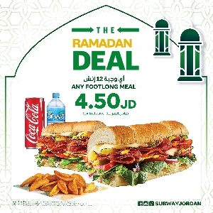 Subway Jordan Ramadan 2022 Offer - Call…